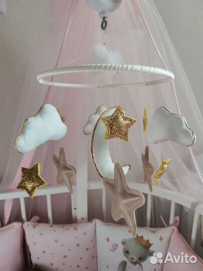 Мобиль-подвес на кроватку