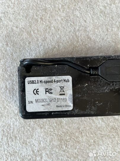 Usb-usb и хаб / hub на 4 выхода