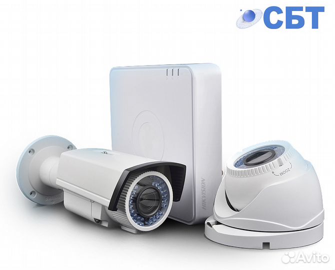 Видеонаблюдение установка под ключ