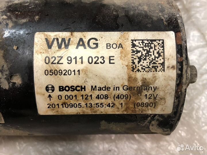 Стартер 02Z911023E VW Passat B7 2011-2015 cdab CDA