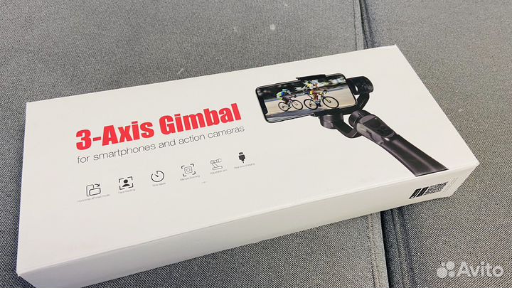 3-осевой ручной стабилизатор F6 Черный