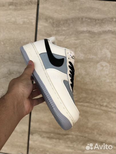 Кроссовки Nike Air Force 1 White Navy