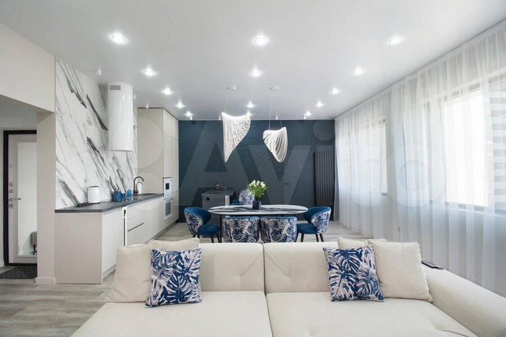 3-к. квартира, 100 м², 3/4 эт.