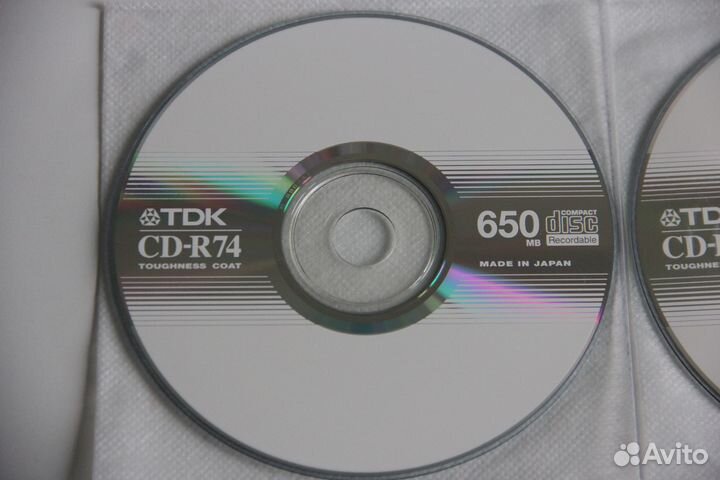 TDK CD-R 650mb / Mitsubishi Chemicals / Раритет