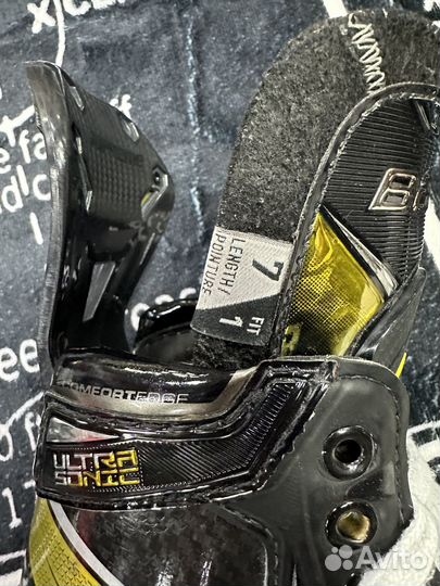 Коньки хоккейные Bauer Supreme Ultrasonic SR 7 Fit