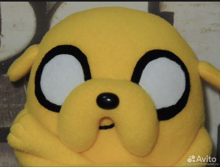 Джейк Время Приключений мягкая игрушка