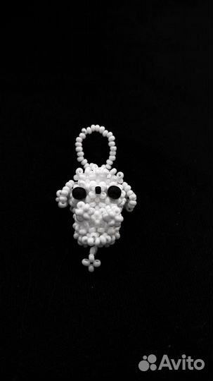 Пудель из бисера