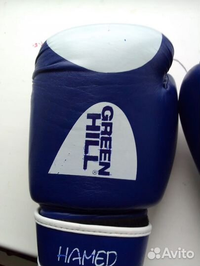 Боксерские перчатки green hill 10 oz