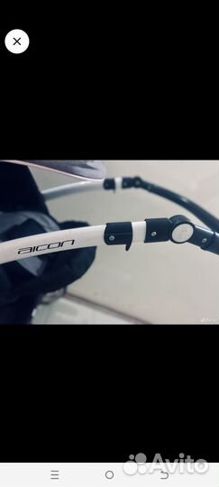 Коляска 2 в 1 эко кожа