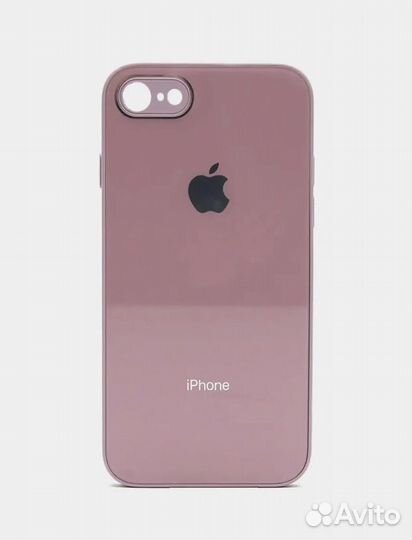 Новый чехол для iPhone 7,8,SE (стекло)