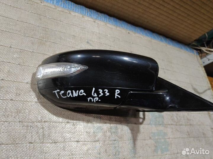 Зеркало боковое заднего вида правое Nissan Teana