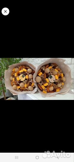 Съедобные букеты