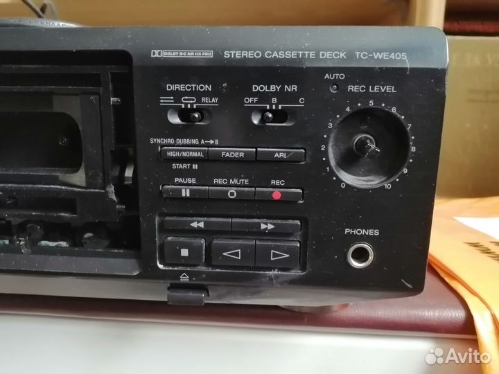Кассетная дека sony