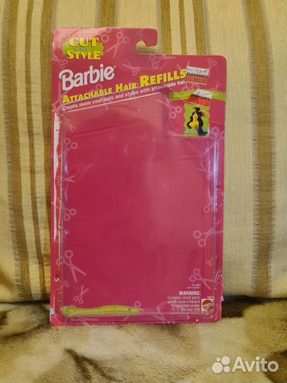 Упаковка от шиньона Barbie cut and style