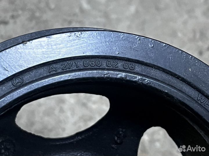 Шкив коленвала mercedes w204 271.820