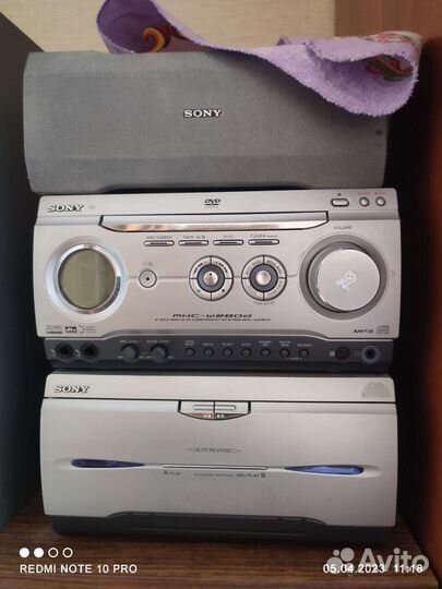 Музыкальный центр sony бу
