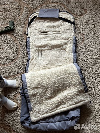 Зимний конверт в коляску