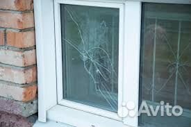 Дверной стеклопакет