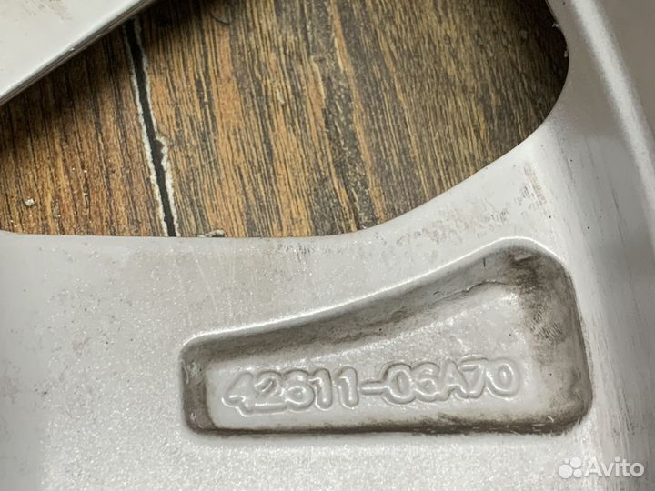 Toyota camry V50 Диск колесный литой R16 (запаска)