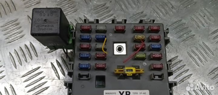 Блок предохранителей Chevrolet Aveo