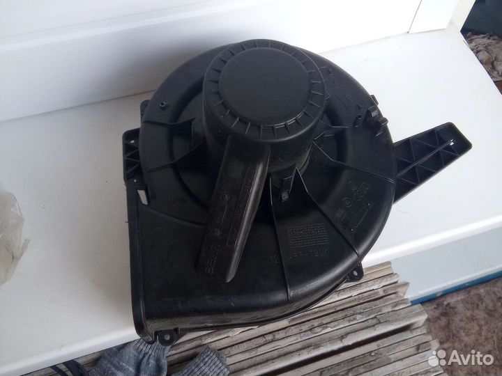 Вентилятор печки skoda