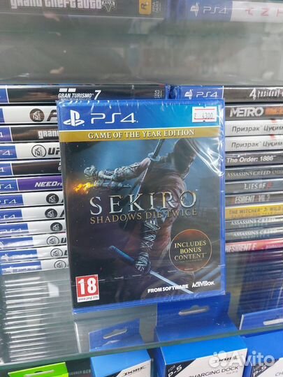 Игра Sekiro: Shadows Die Twice Русские субтитры PS