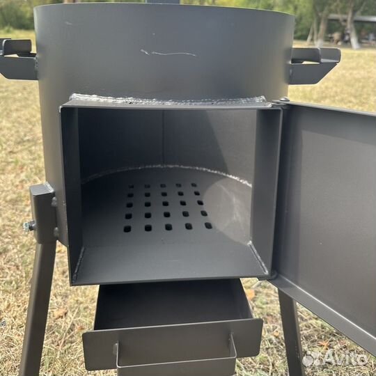 Печь под казан премиум