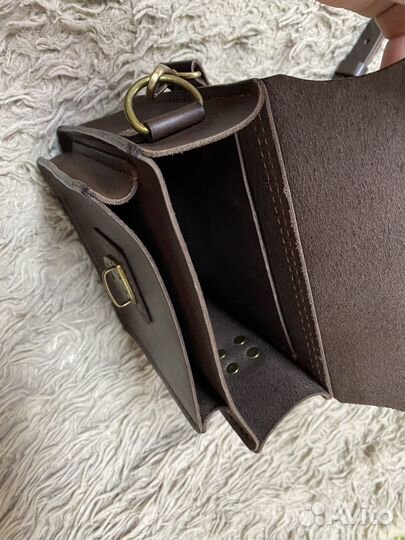 Сумка мужская из натуральной кожи