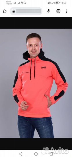 Толстовка мужская с капюшоном (худи)