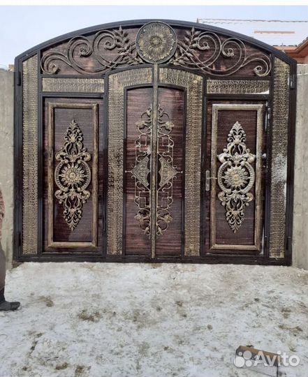 Кованые ворота