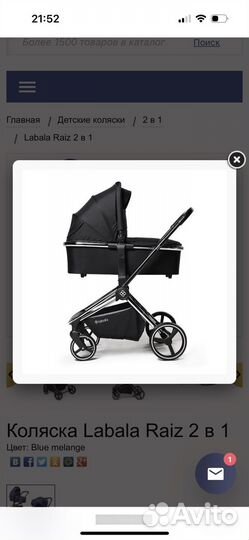 Коляска Labala Raiz 2 в 1