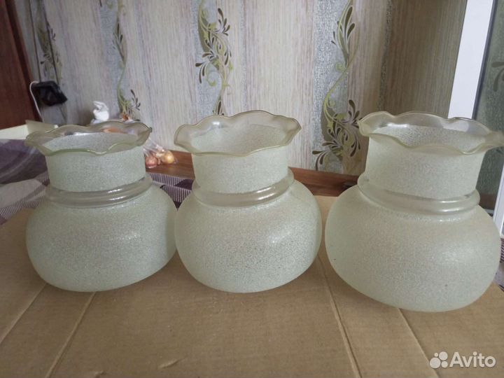 Плафон на люстру,3шт