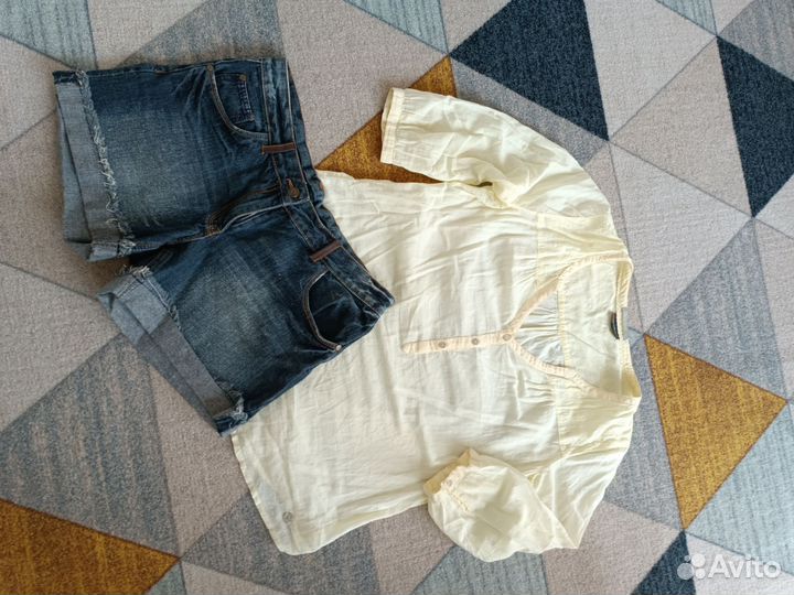 Женские Джинсовые шорты 46/48