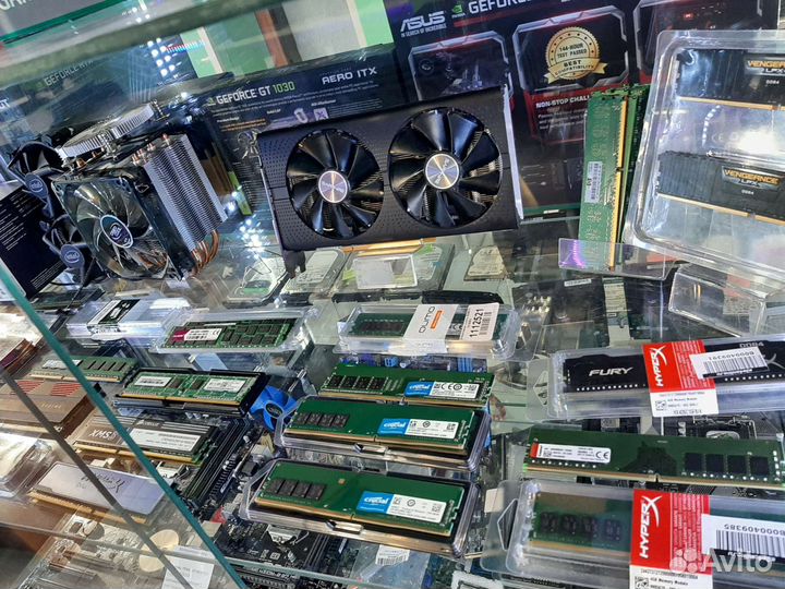 Оперативная память DDR4, DDR3, DDR 2 dimm SO-dimm