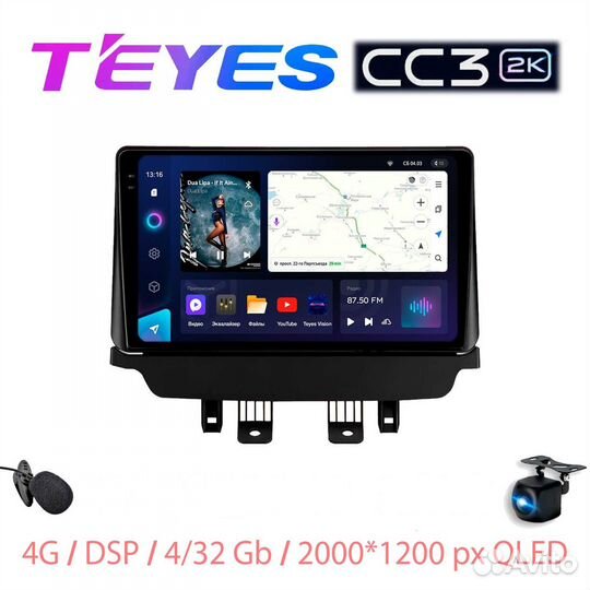 Teyes сс3 2K Mazda CX-3 DK