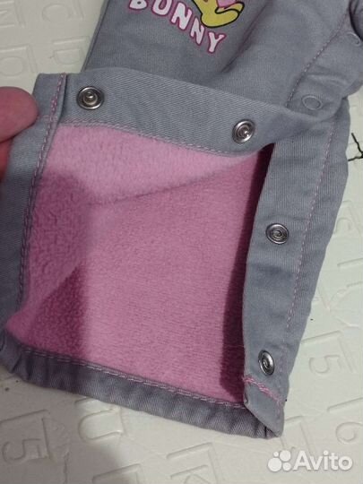 Куртка и штаны на флисе, 3-6 мес