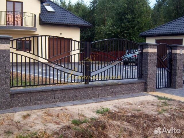 Металлический забор с гарантией под ключ