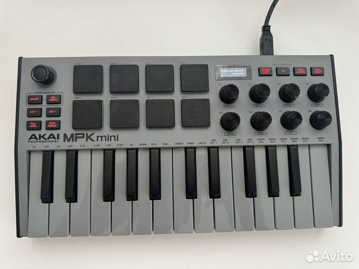 Midi-клавиатура akai PRO MPK mini MK3 Grey