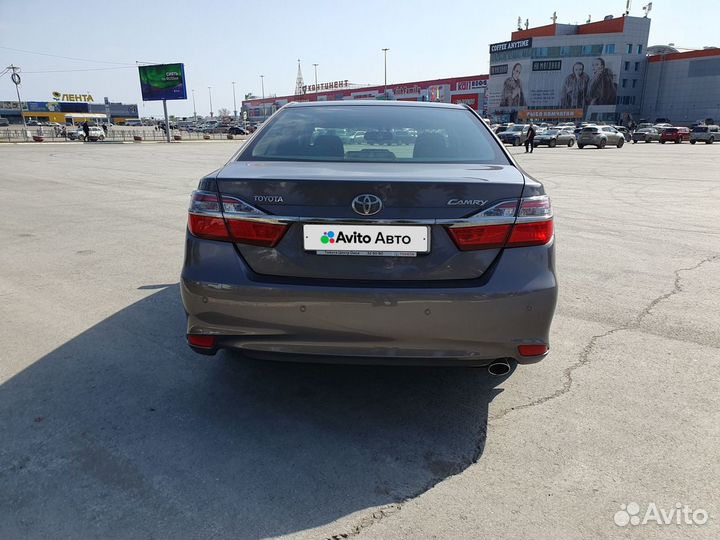 Toyota Camry 2.5 AT, 2016, 145 000 км