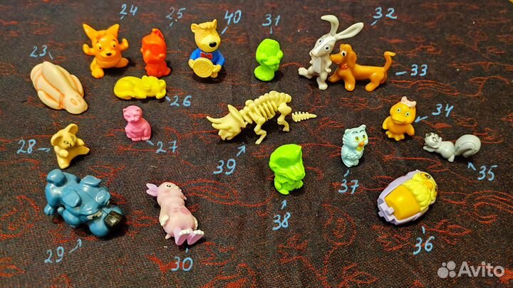 Киндеры 90-ых и современные (более 80и штук)