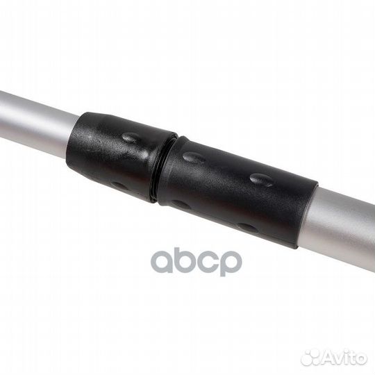 Швабра с насадкой для шланга, щеткой 25см