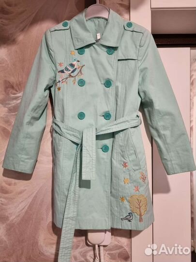 Плащ для девочки 134