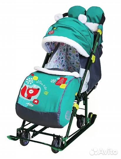 Санки коляска ника