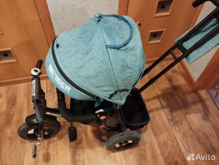 Детский трехколесный велосипед berger werter