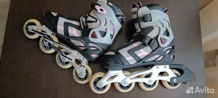 Роликовые коньки и защита