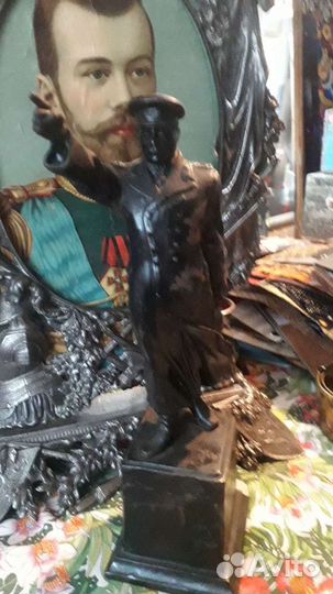 Барельеф сталина чугун