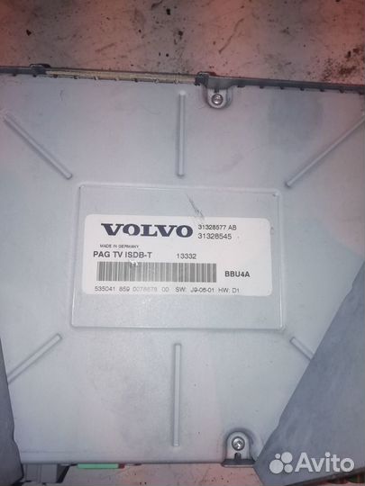 TV Тюнер Volvo XC60 2012