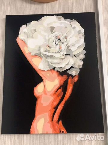 Картина 40*50, выполнена акриловыми красками