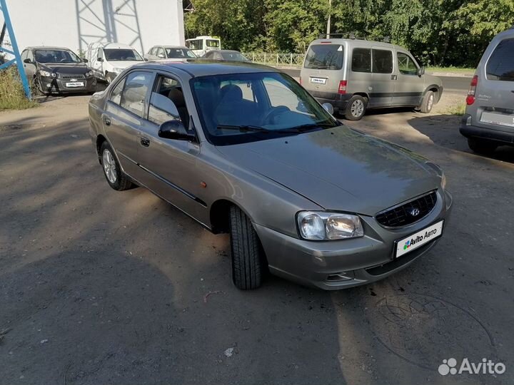 Hyundai Accent 1.5 AT, 2004, 304 000 км