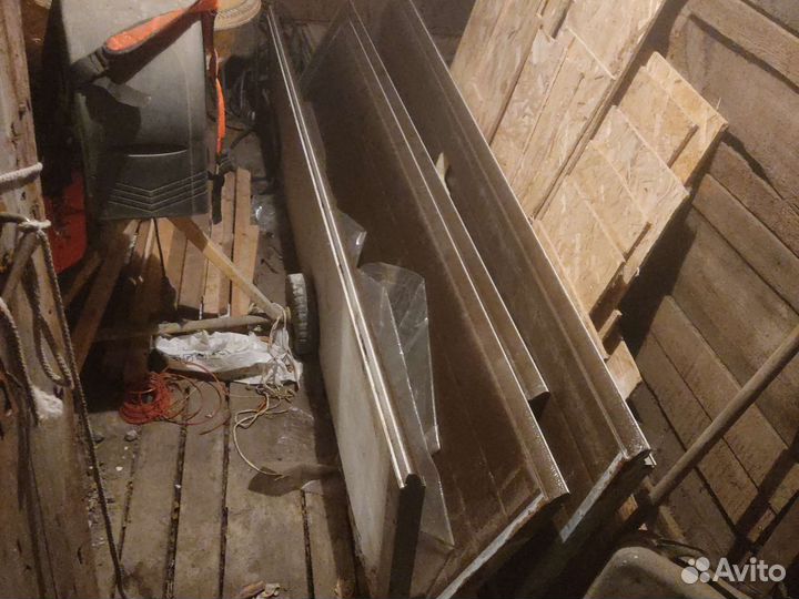 Ворота подъемные бу. панели 5.шт.с компл-им торг